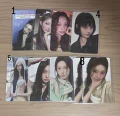 ILLIT ユナ　ミンジュ　モカ　 イロハ　バラ売り 即購入❌のサムネイル