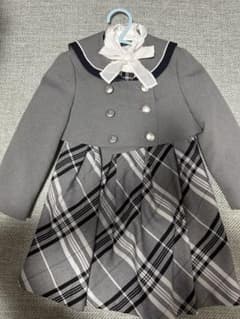 フォーマル　ワンピース　ジャケット　セット120cm 卒園　入学　着画ありのサムネイル
