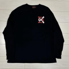 KAMAKAZY 長袖Tシャツ 黒 メンズ ロンT ブラック ロゴのサムネイル