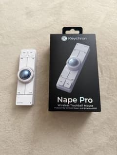 Keychron Nape Pro ワイヤレス トラックボール 本体 白 - メルカリ