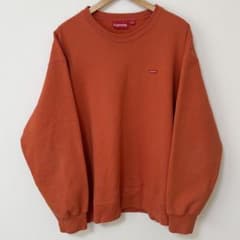 希少】Supreme Small Box Crewneck オレンジ L - メルカリ