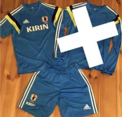 サッカー 日本代表 トレーニングユニフォーム　上下Mサイズ　Condivo14のサムネイル