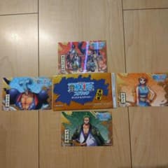 ワンピース スクラッチ オリジナルステッカー 4枚セットのサムネイル