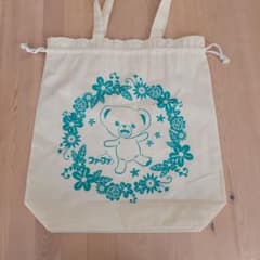 파파 곰의 일러스트 토트 백