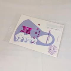 최종 가격 인하 TinyTAN × LOOKA 디자인 마스크 퍼플 S