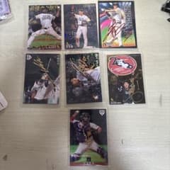 プロ野球チップス　福岡ソフトバンクホークス サインカード等 7枚セットのサムネイル