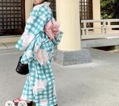 タグ付き未使用品❤︎ラポシェビスキュイꕤ*.゜浴衣　120cmのサムネイル