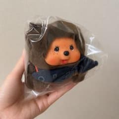 モンチッチ 北海道限定 木彫り熊モンチッチぬいぐるみ 鮭付 新品 