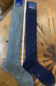 DukeMadison メンズ　ハイソックス　2足セット　伊勢丹のサムネイル