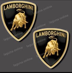 Lamborghini エンブレム ステッカー ２枚セットのサムネイル