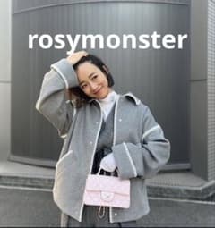 rosymonster ハマグリコート グレー 即完売品 - メルカリ