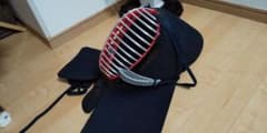 日本剣道具製作所 剣道面ミシン刺し 銀MUGENのサムネイル