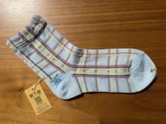 靴下屋 レディース ソックス チェック柄 DRY&COOLのサムネイル