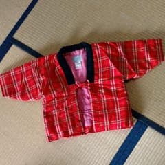 久留米絣　半纏　子ども用のサムネイル