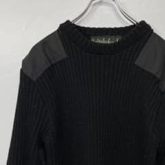 woolyback イギリス製 コマンドニットセーター ミリタリーニット 