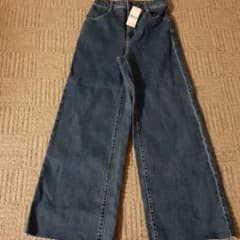 デニム ワイドパンツ ジーンズのサムネイル