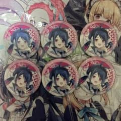 ブルーアーカイブ カラオケの鉄人 フブキ グリッター缶バッジ 6つ