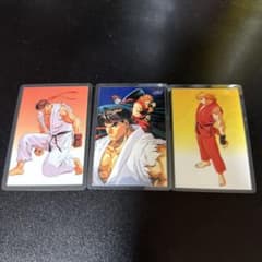 ストリートファイター２　ラミネートカード