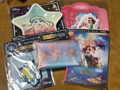 ディズニー ハッピーくじ　Wishing stars アリエル 5点セットのサムネイル
