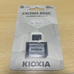 KIOXIA EXCERIA BASIC 32GB microSDHCカードのサムネイル