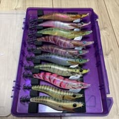 墨族10本セット＋エバーグリーン エギケース付 - メルカリ