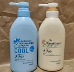 メリット シャンプー COOL & コンディショナー セット - メルカリ