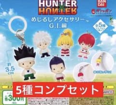 HUNTER×HUNTER 메지루시 액세서리 GI편 전 5종