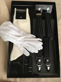 サスペンダー、グローブなど新郎セットのサムネイル
