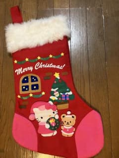 ハローキティ　クリスマスプレゼント用特大靴下のサムネイル