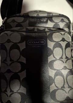 COACH コーチ ショルダーバッグ シグネチャー ブラックのサムネイル