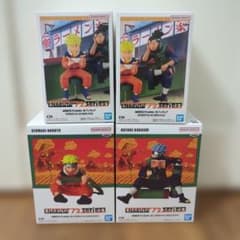 ナルト うずまきナルト はたけカカシ うみのイルカ フィギュア4体セット