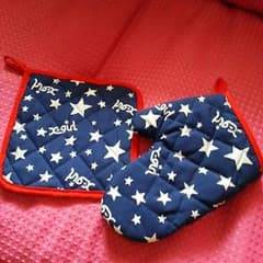 Xガールの本の付録の鍋しきと鍋つかみです‼のサムネイル