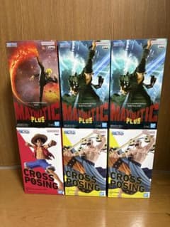 ワンピースフィギュア6体セット MAXIMATIC ゾロ サンジ ルフィ　エネルのサムネイル