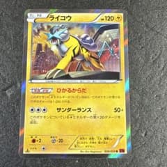 XY8 ライコウ 1ED 2015 026/059 キラ p2263 - メルカリ