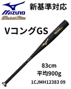 ミズノ 硬式金属バット VコングGS 83cm 900g - メルカリ