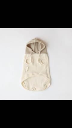 moncheri モンシェリバイカラーワッフルパーカーMサイズのサムネイル
