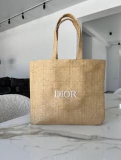 ☆新品未使用☆Dior ディオール ノベルティ ストロートートバッグ
