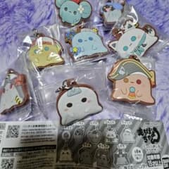 もちぽよちゃん めじるしアクセサリー 全８種類コンプリートのサムネイル