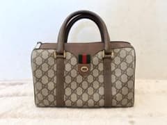 1番さん専用　オールドGUCCI  ミニボストンバッグのサムネイル