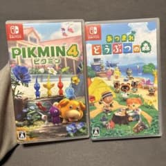 ピクミン4 あつまれどうぶつの森　クリスマス　Switch カセット　任天堂のサムネイル