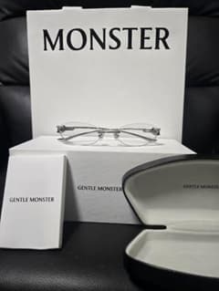 新品GENTLE MONSTER リムレスメガネ岩田剛典着用ジェントルモンスター
