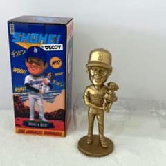 金色 大谷翔平 デコピン バブルヘッド 来場者限定 スタジアム配布