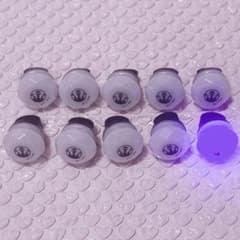 히로스테 장자 링 라이트 블루 10개 세트 히로아카 무대 장자 눈장 라이트
