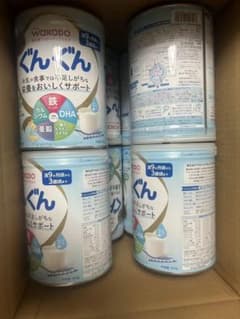 WAKODO ぐんぐん 粉ミルク 830gx8缶 - メルカリ