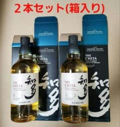 サントリー ウイスキー 知多 700ml 2本セット 化粧箱付 サントリー ウイスキー】 知多700ml 2本 専用化粧箱付き - メルカリ