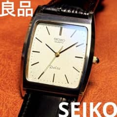 A53 希少 稼動品 SEIKO DOLCE レクタンギュラー80年代 - メルカリ
