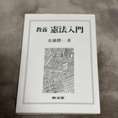 教養 憲法入門 佐藤潤一 著のサムネイル