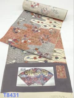 はな様専用 反物 3点 『花舞姫』 友禅小紋 丹後ちりめん 正絹 B805