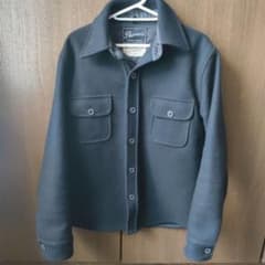 PHERROW'S フェローズ CPOシャツジャケット ブラック　黒のサムネイル