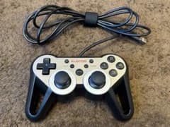 【ジャンク品】ELECOM JC-U3312SSVDUSBゲームコントローラーのサムネイル